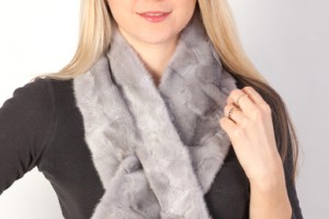Real fur scarves for women and men